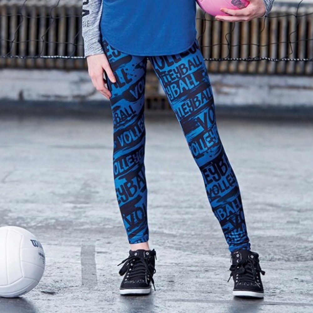 Justice Active Volleyball Leggings